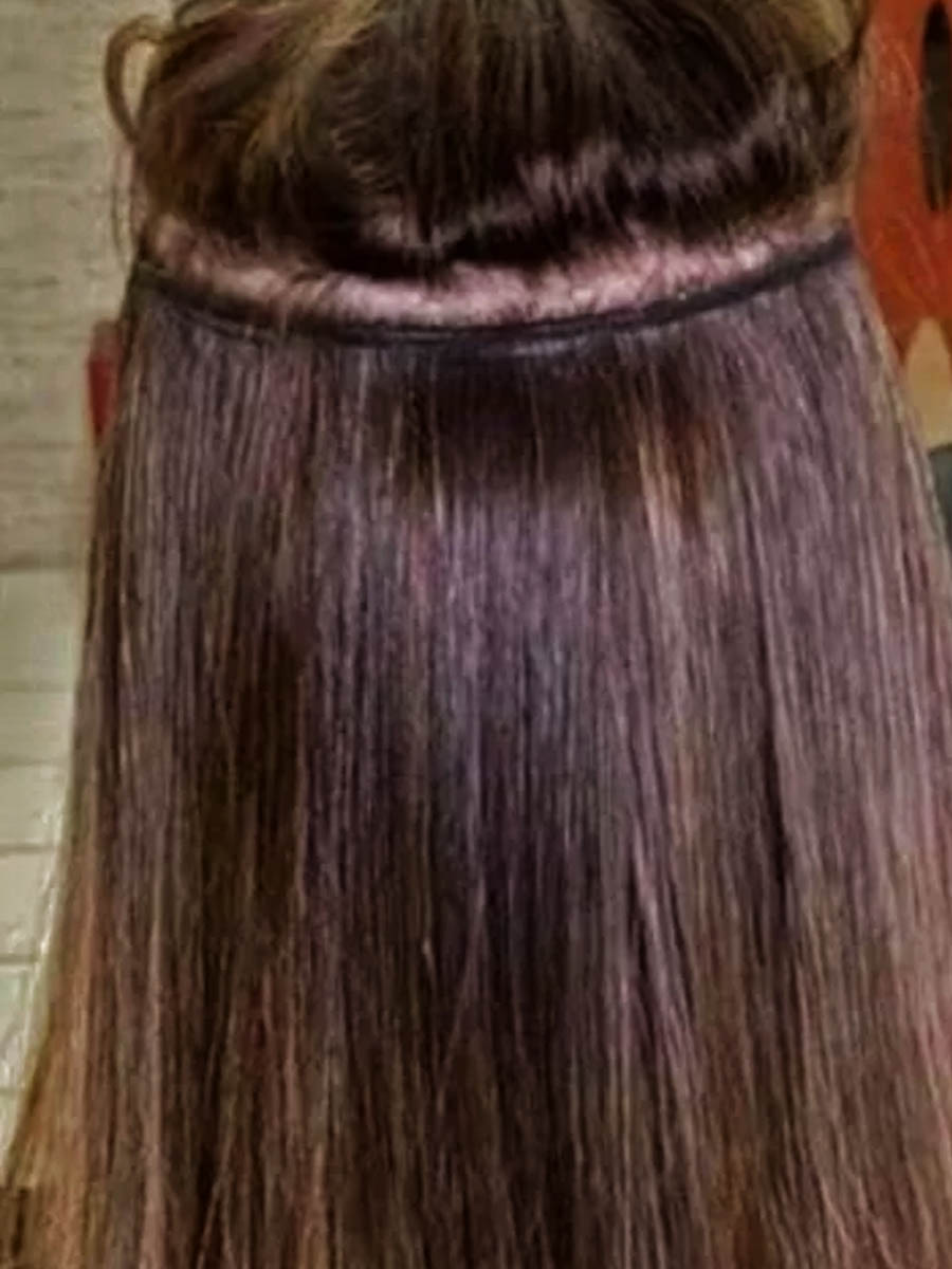 Mega Hair Emborrachado em Santos | São Vicente | Vivi Valente Mega Hair e Micropigmentação